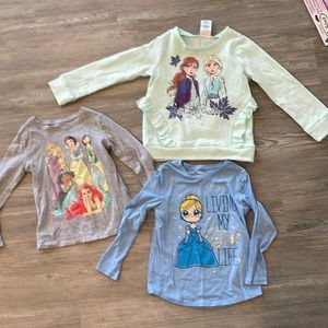 Disney and old navy princess shirts